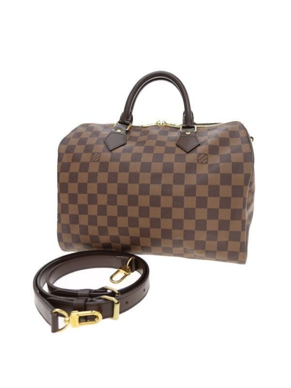 Louis Vuitton Damier Speedy Bandouliere 30 Handbag